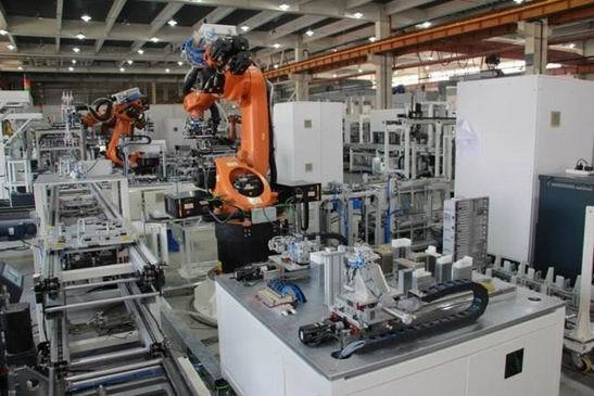 電動汽車組裝檢測自動化產(chǎn)線  時間2023年  用戶：時代上汽（江蘇）